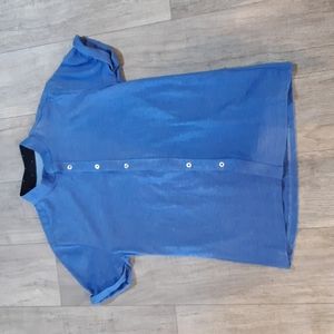 Boys Button up blue shirt shortsleeve THATS IT Childs CH b20